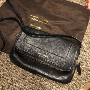 Beautiful Kate Spade black small purse ♠️ ✨ NICE - Excellent Condition